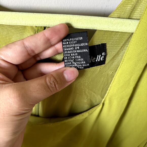 Mile Gabrielle Green Midi Dress Sz 24 NWT - Picture 5 of 11